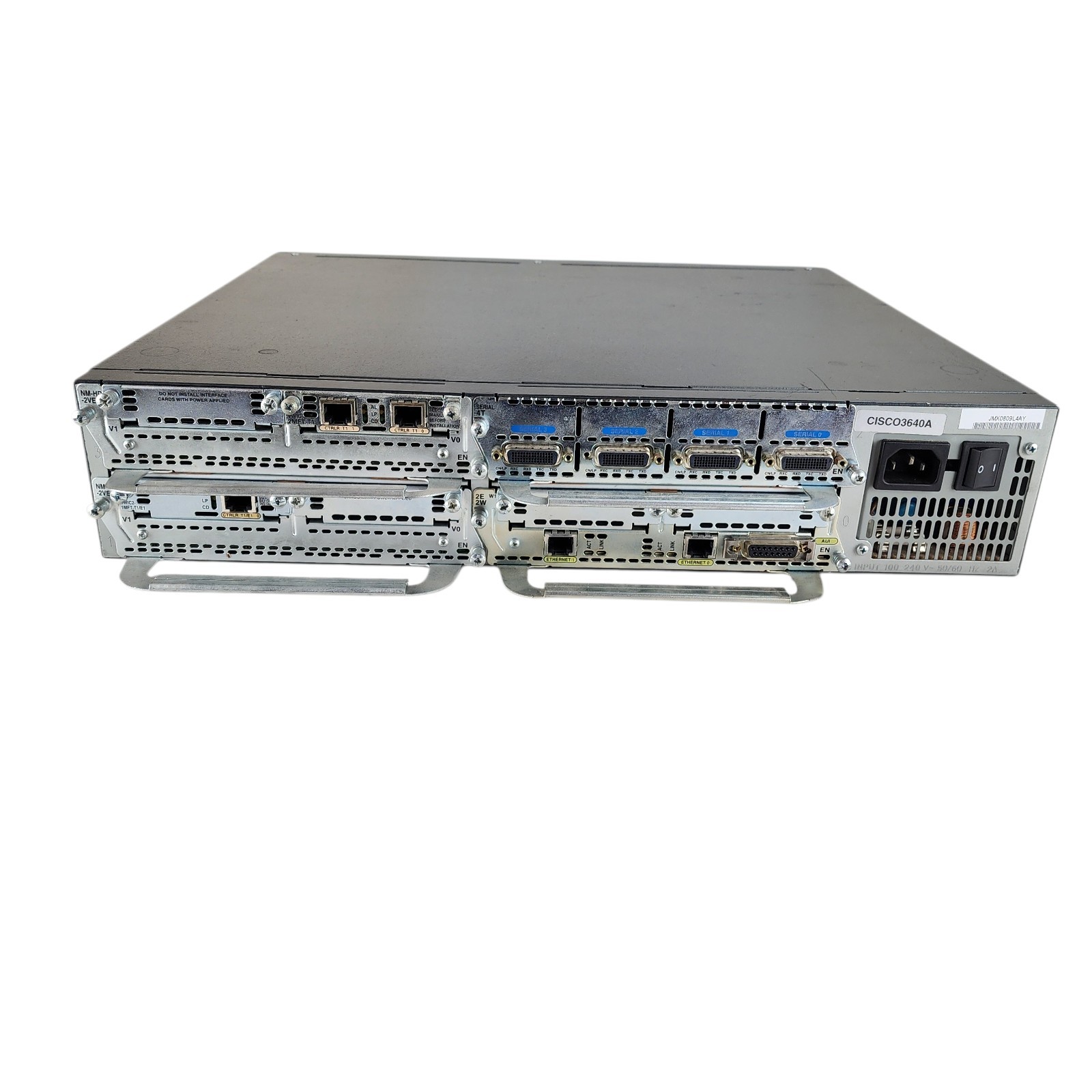 WORKING Cisco 3600 Series Network Router + Catalyst 2900 XL Switch + Cables