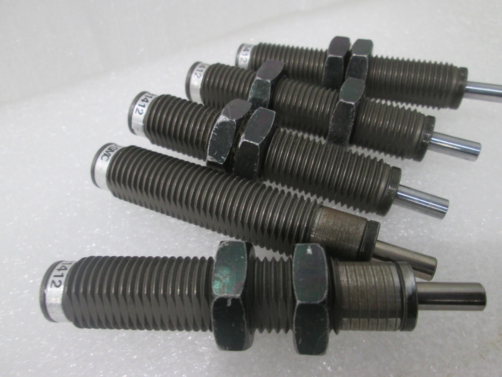 SMC, RB1412, Pneumatic Shock Absorber, New, Lot of 5