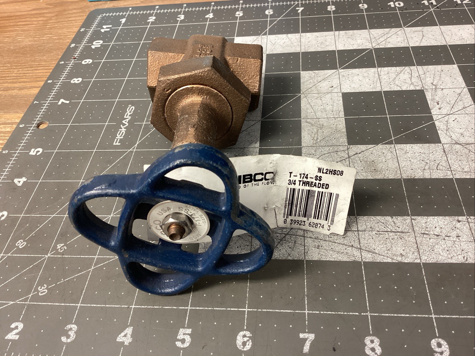 Nibco NL2HS08 T-174-SS 3/4 in. THEREADED Bronze Full Port (LXE23Y)