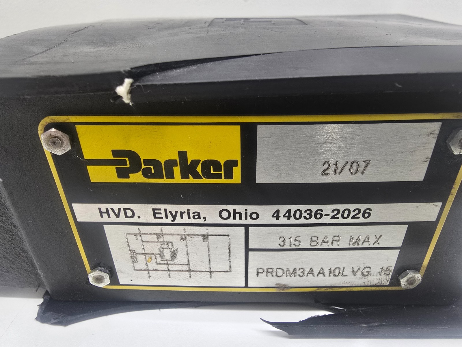 NEW OLD STOCK! PARKER PRESSURE REGULATOR PRDM3AA10LVG-15