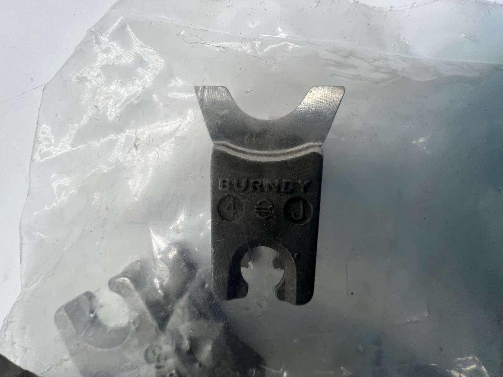 Burndy Upper and Lower Crimping Die 464005 6 to 1/0 AWG Aluminum/6 to 4/0 AWG
