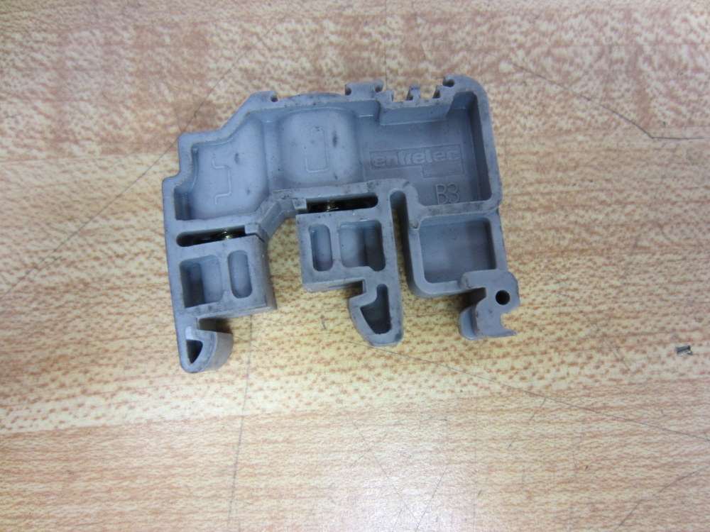 Entrelec B3 ABB Terminal Block End Barrier (Pack of 7)