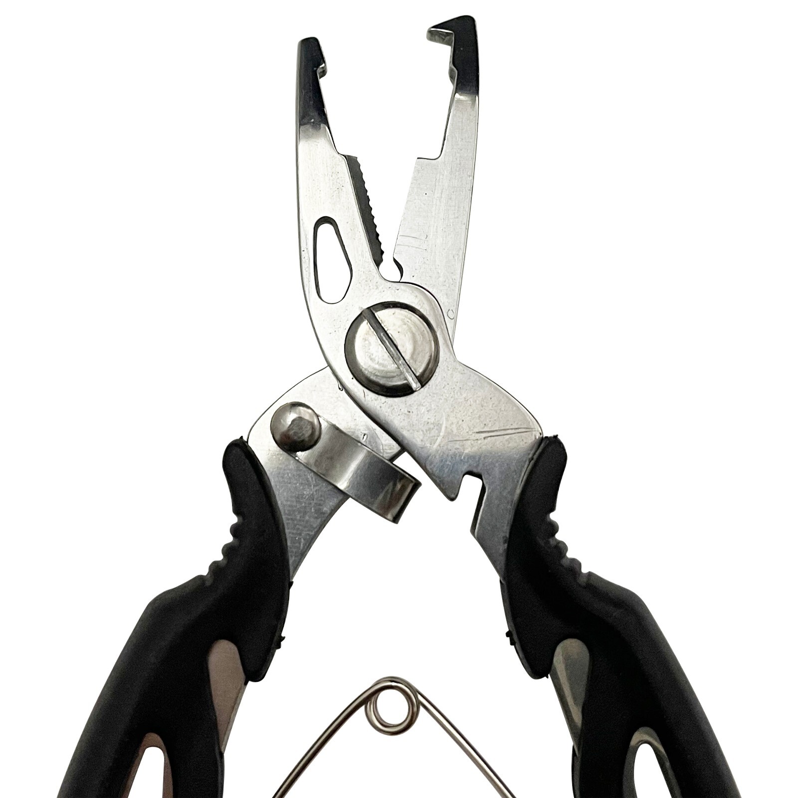 Outdoor Fishing Pliers Scissors Line Cutter Split Ring Hook Remover Tool 1PCS