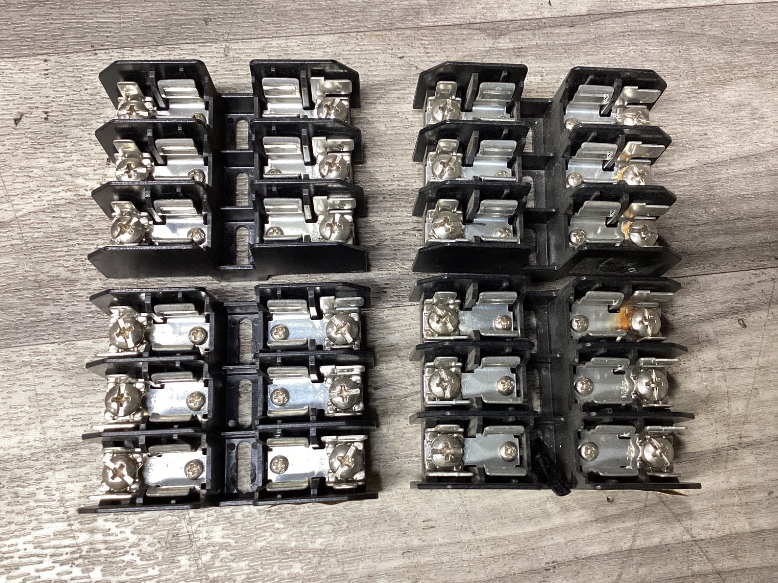 LOT OF 4 Marathon 6M30A3SPQ1 3-Pole Fuse Holder 30A 600V #118N145