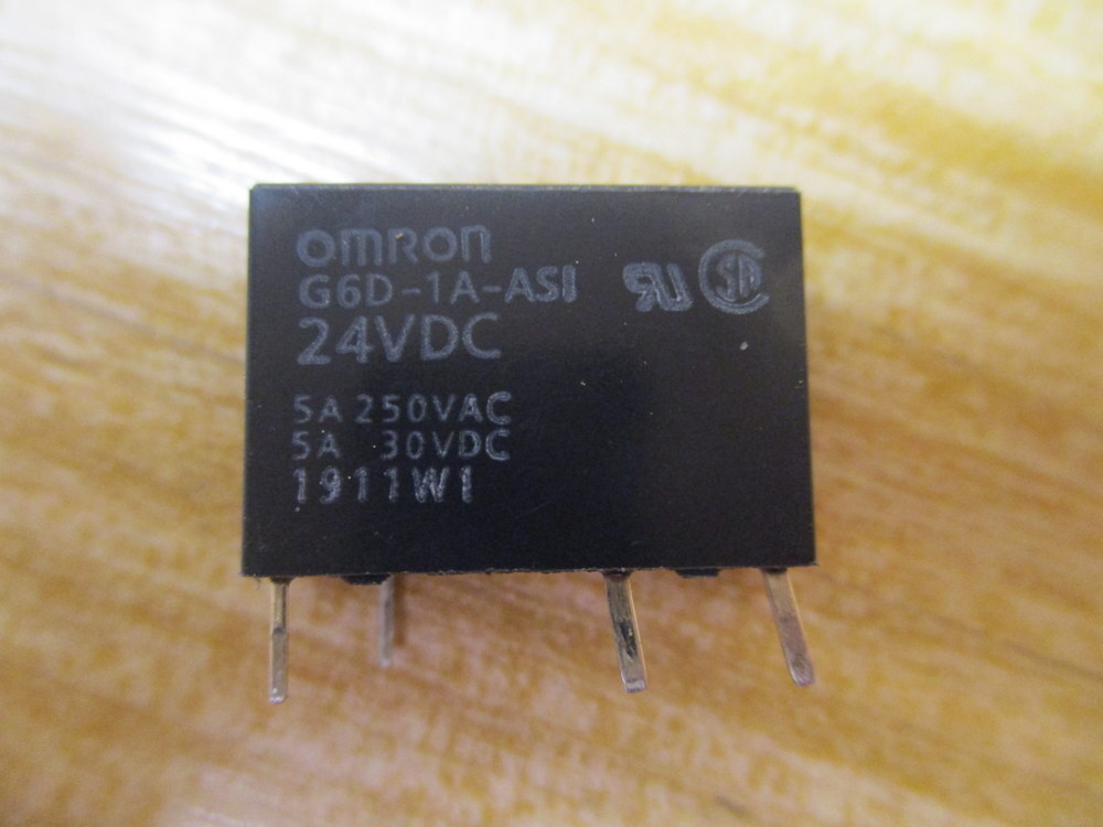 Omron G6D-1A-ASI Power Relay G6D1AASI (Pack of 2)
