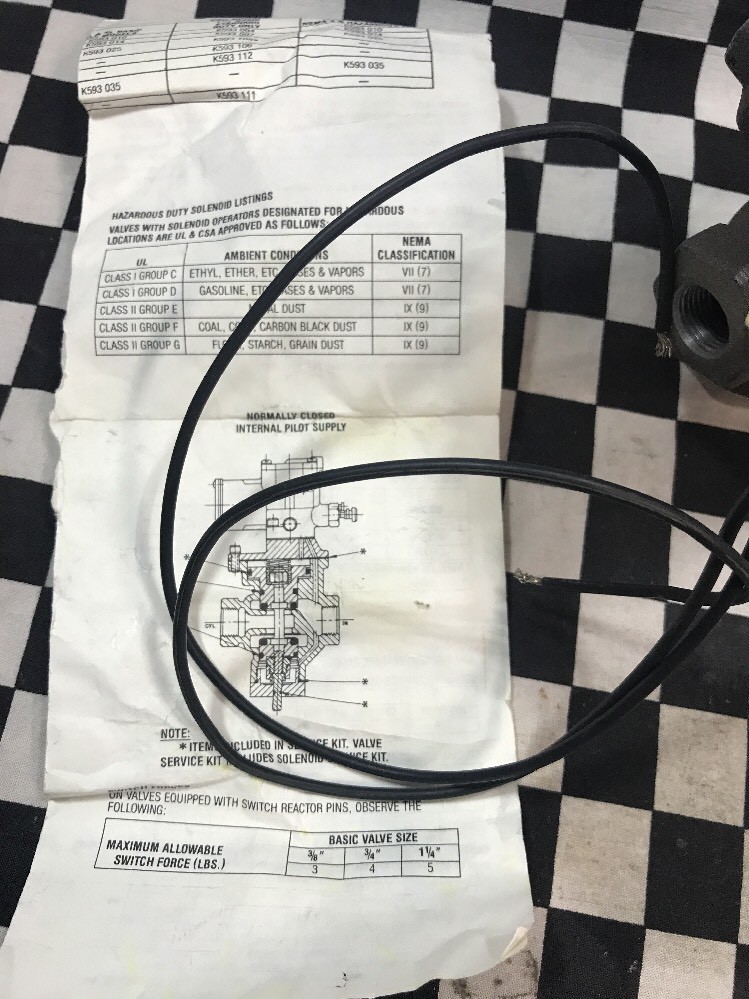 SCHRADER BELLOWS SOLENOID OPERATED, N3753304553 SHIPSAMEDAY