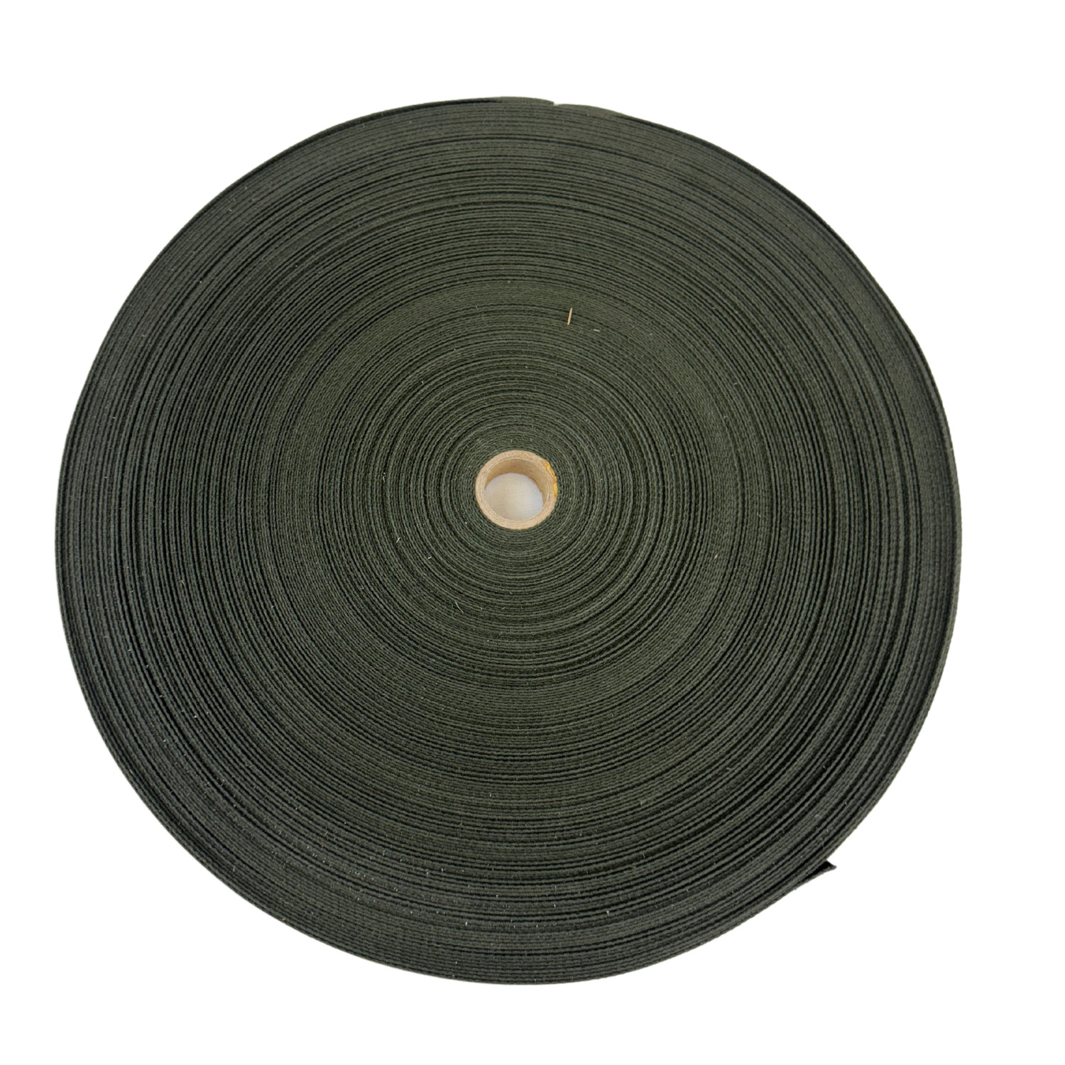 New (3/4″ x 90 Yards) Olive Drab Cotton Flat Weave Tape *mocinc.1982*