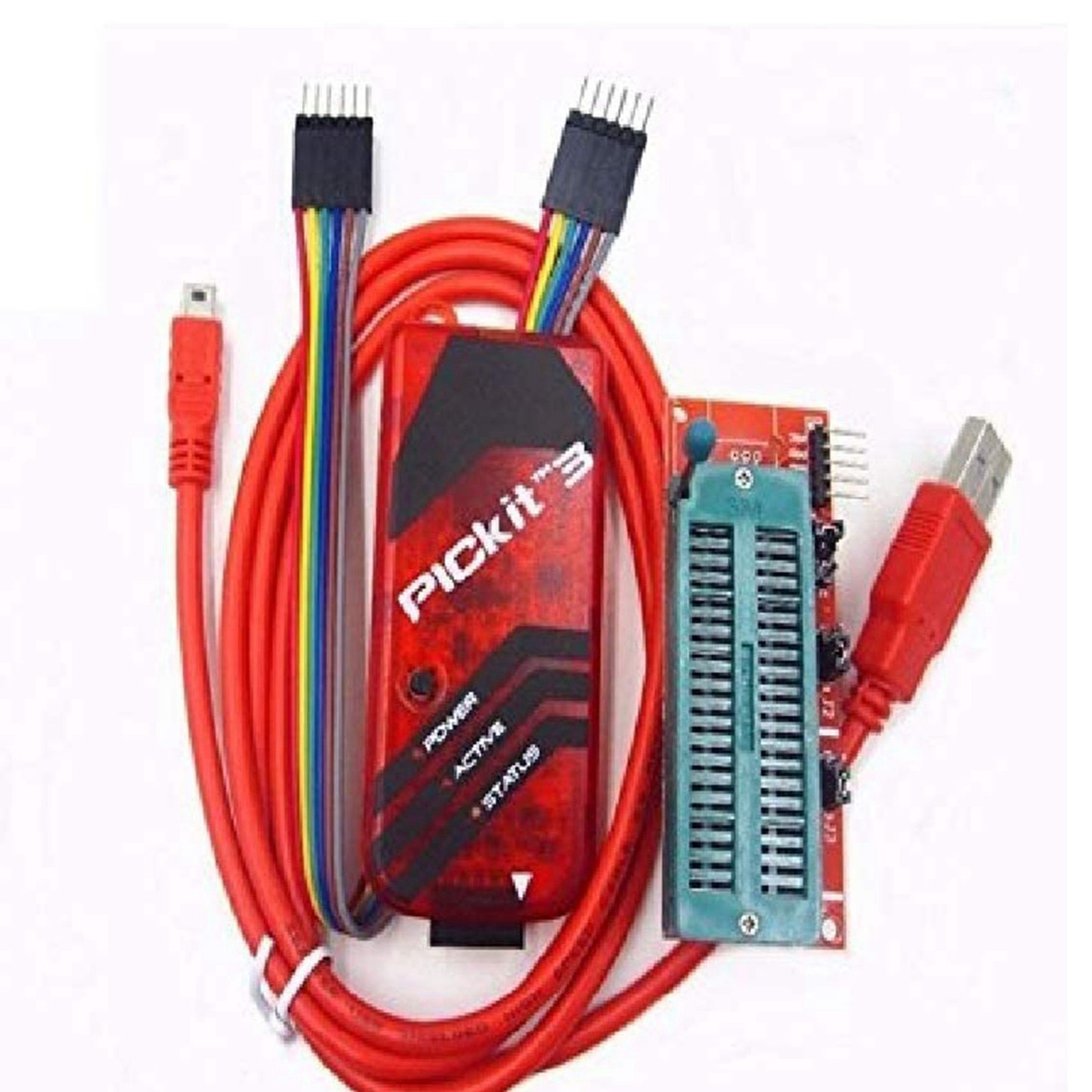3X PICKIT3 Programmer + PIC ICD2 PIC Kit 2/3 Programming Adapter Universal9128