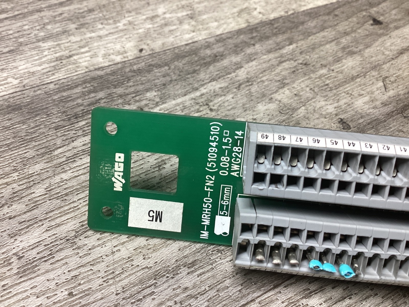 WAGO IM-MRH50-FN2 I/O MODULE 51094510 #102N48