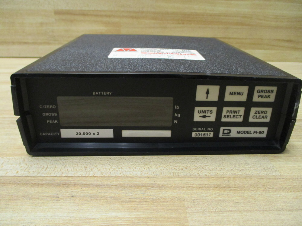 Weigh-Tronix FI-90 Indicator For Load Cells & Tensiometers FI90 Enclosure Only