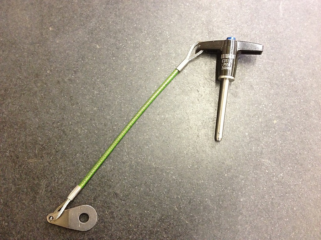 10 JERGENS 801004 SS T Handle Kwik Lok Loc Pin 3/16″ x 1.5″ Quick Lock