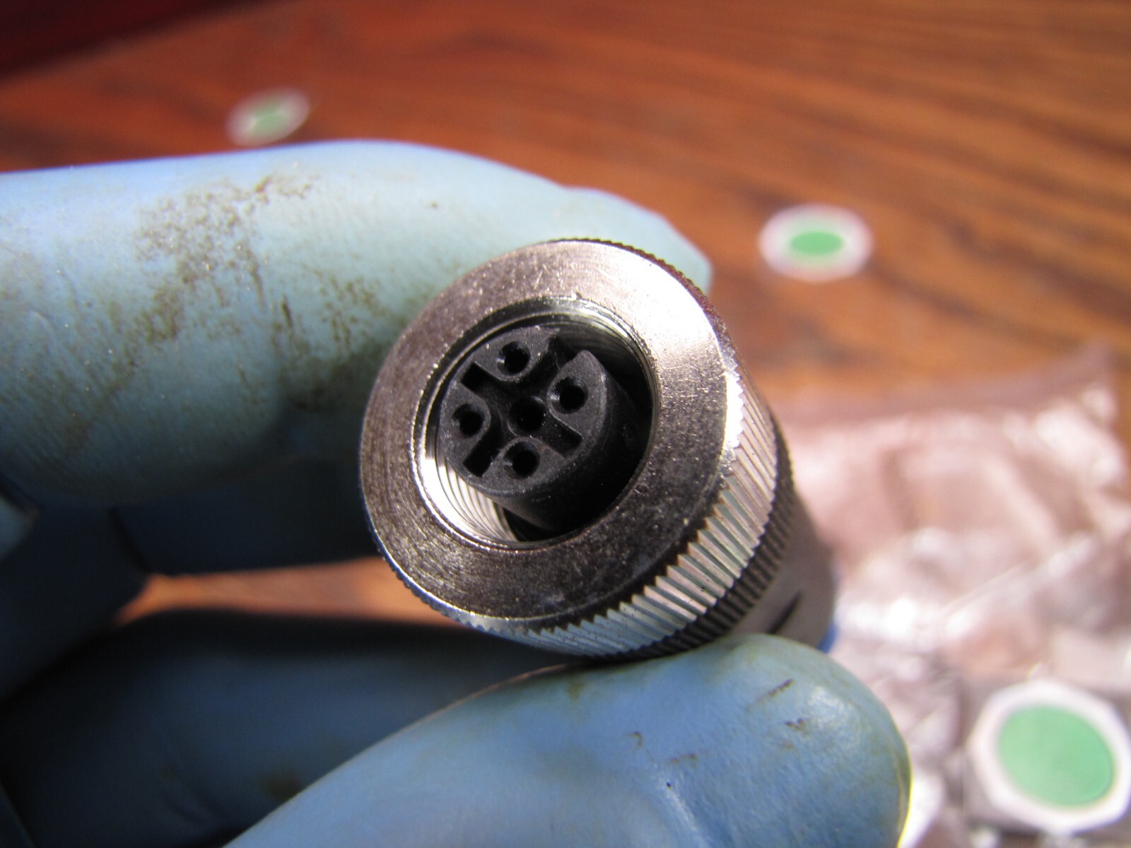 Festo 4 pin Female connector plug TNR 18 495