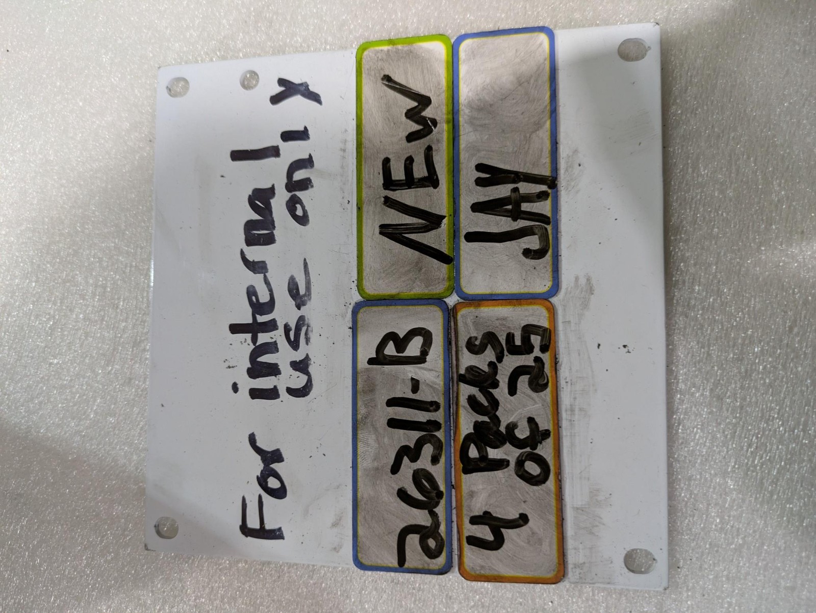 Wago 281-421 Contact Block Vertical Bridge Pack of 25 500V DIN Rail Industrial
