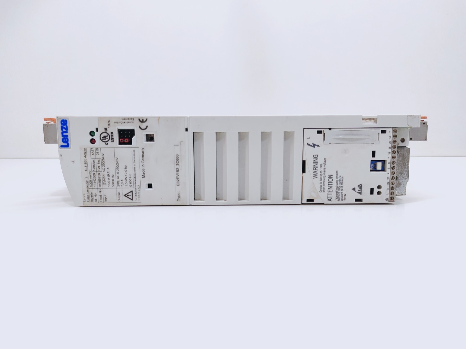 Lenze E82ev152-2c000 Frequency Converter (FREE SHIPPING)