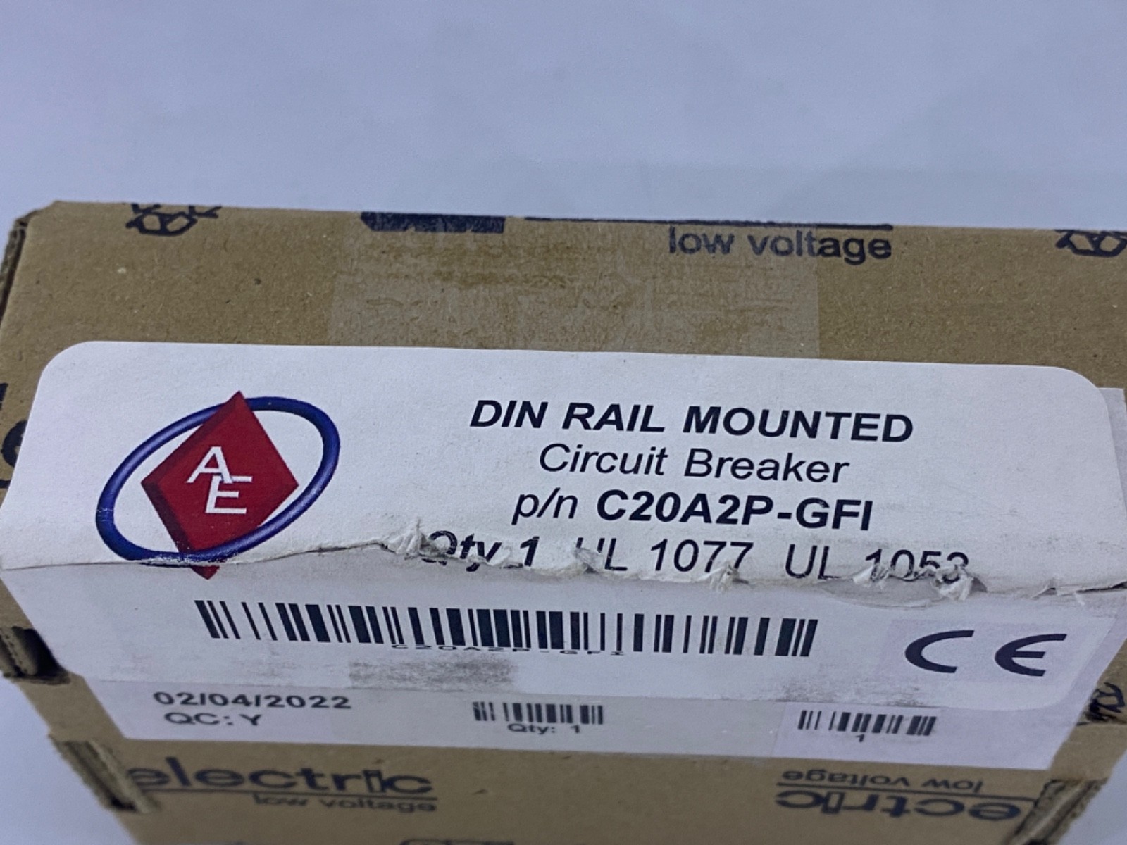 CBI C20A2P-GFI QF17A20 QF17A 20A 240VAC Ground Fault Breaker American Electric