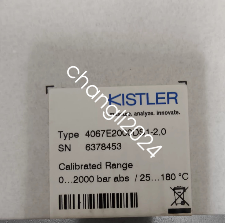 1PCS NEW 4067E2000DS1-2,0 Kistler high pressure sensor Shipping DHL or FedEX