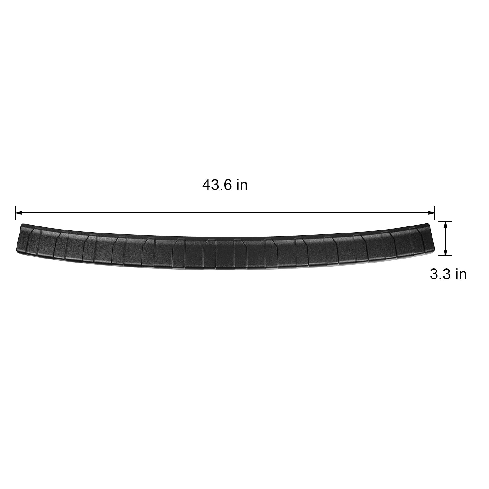 Rear Bumper Protector for Toyota Highlander 20142019 | Durable ABS Guards