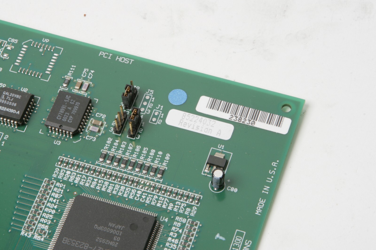 SBS Bit 3 Operations 85224032 Rev A PCI Host Card