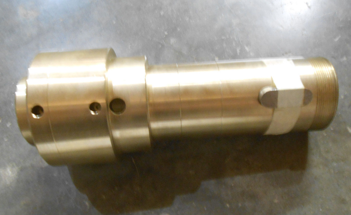 CURIONI Brass Shaft 2-3/8″ ID x 12-1/4’L (161-G4)