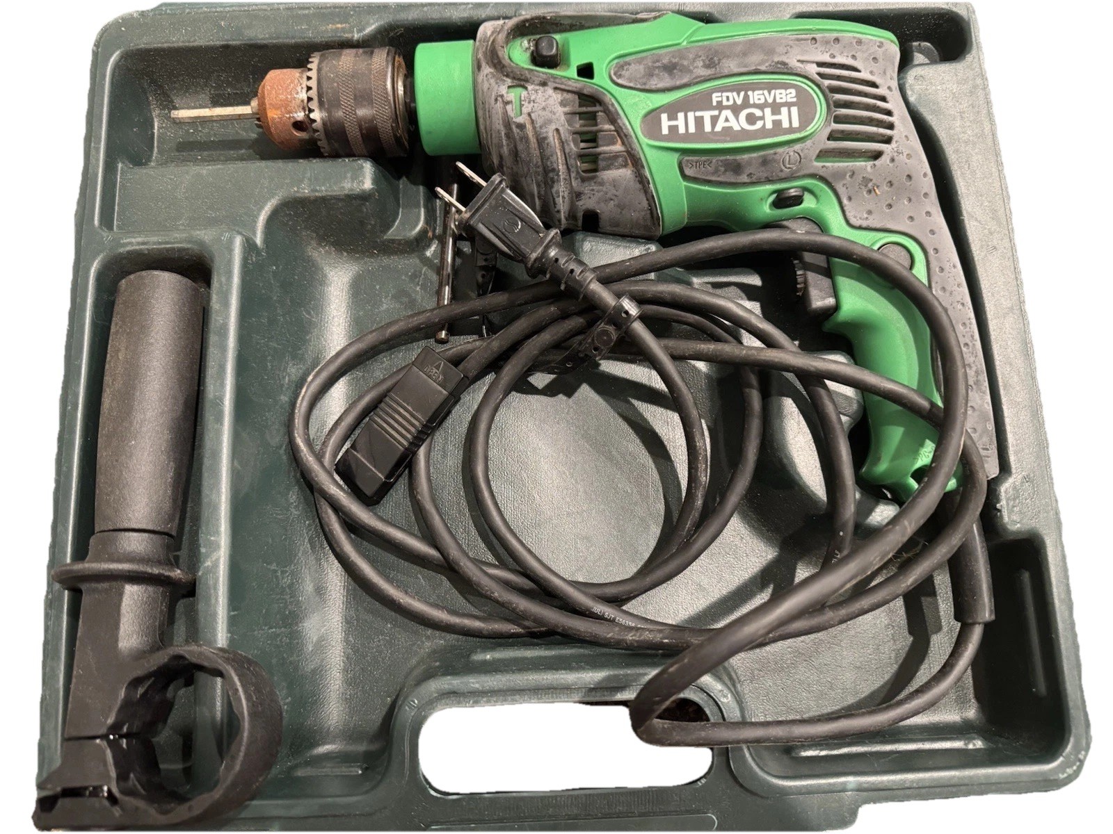 Hitachi Corded Hammer Drill FDV16VB2 With Case & Accessories