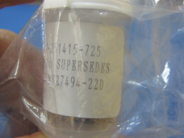 AMPHENOL D38999/26FD35PA Qty of 1 per Lot 37 Position Circular Connector Plug