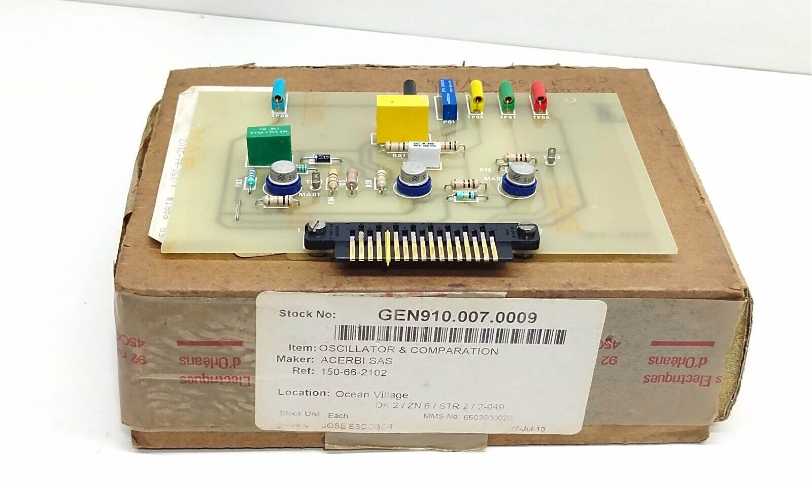 GE Energy Power Conversion 15066/2102 Control Board (FREE SHIPPING)