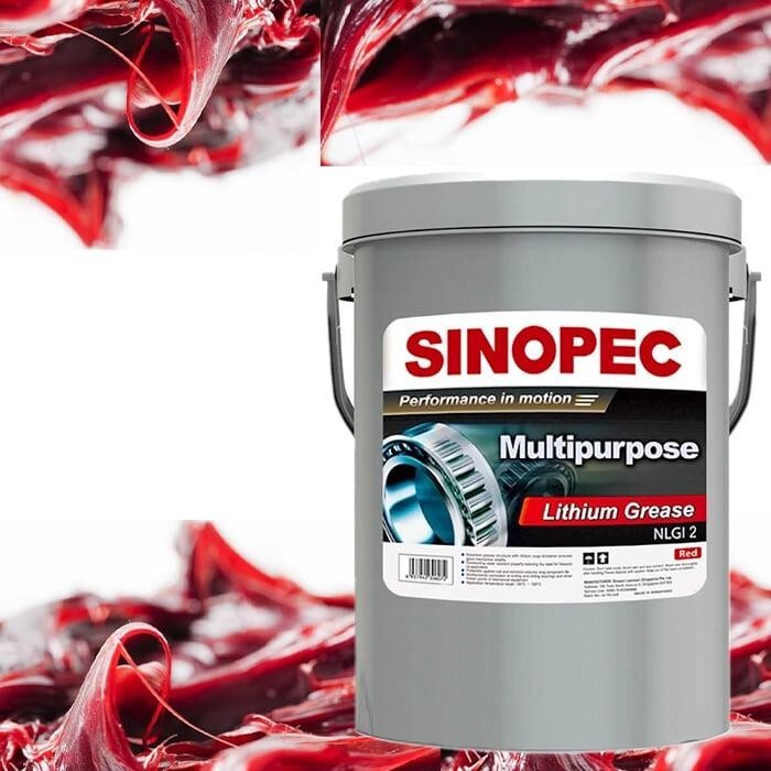 Multipurpose Red Lithium Grease #2 35LB. 5 Gallon Pail General Lubrication Auto