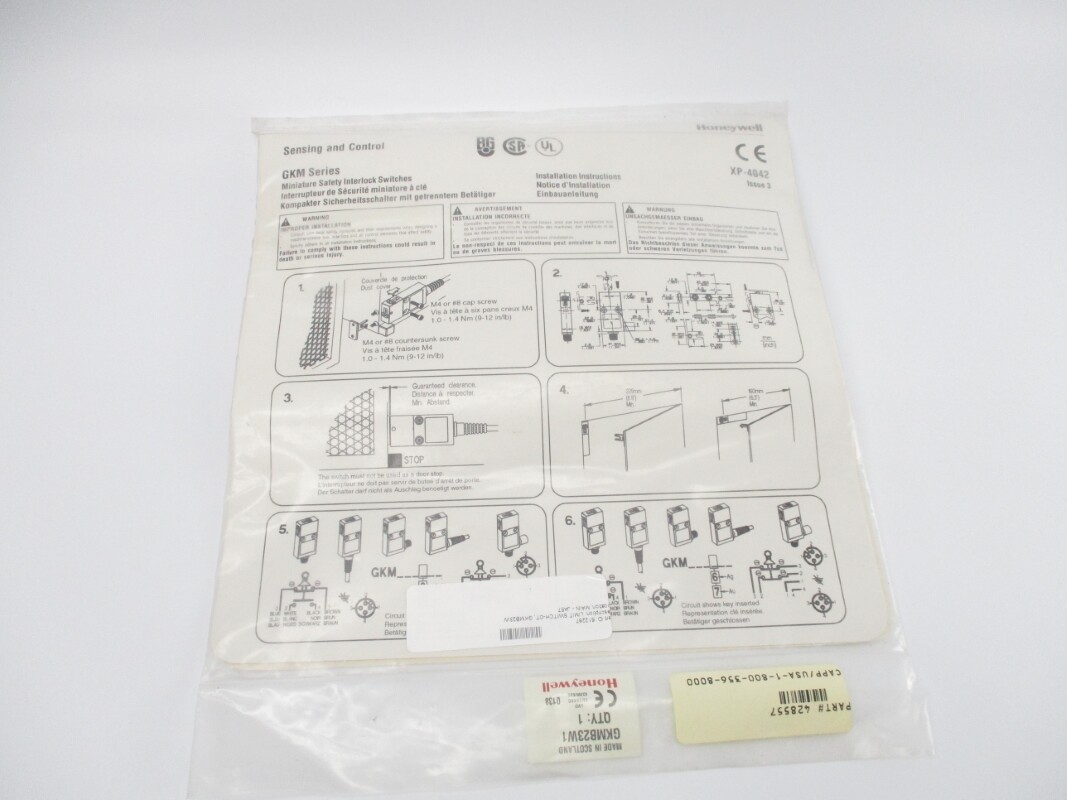 HONEYWELL GKMB23W1 NSMP