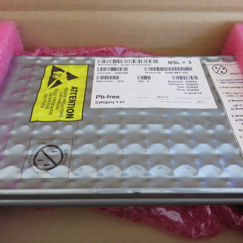 AVAGO AVSP-8801-002 Qty of 1 per Lot 8-Channel Unidirectional Retimer That Oper