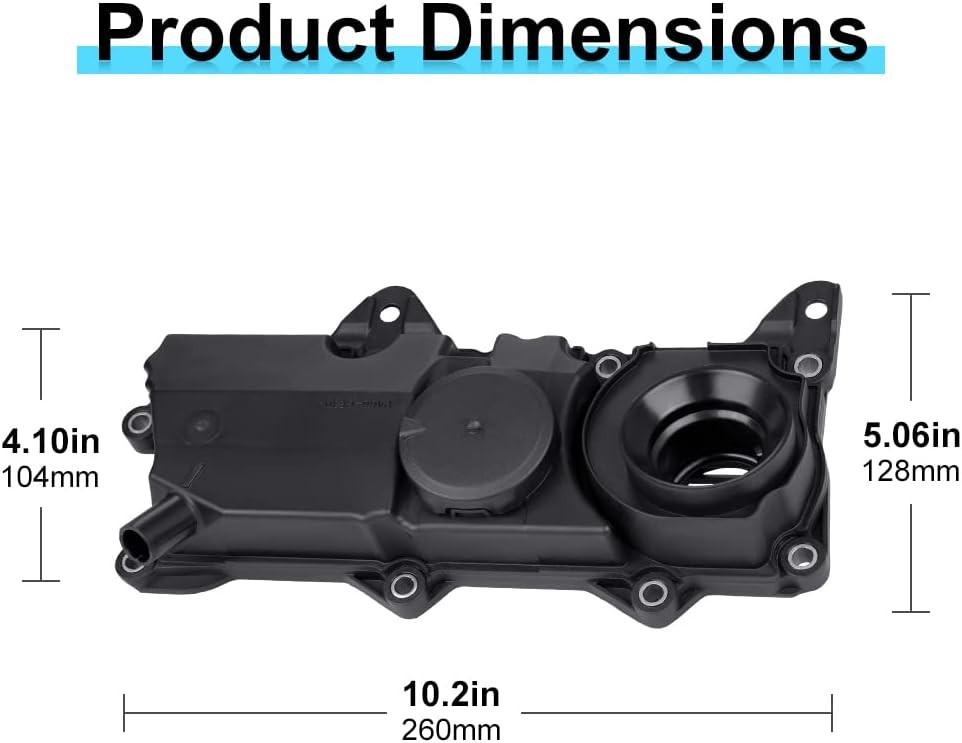WATERWICH PCV Valve Oil Trap 2.0L Compatible with Volvo XC90 XC60 S60 S80 S90…