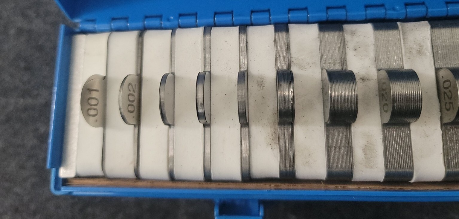 Lawton Industrial Stainless Steel Slotted Shims