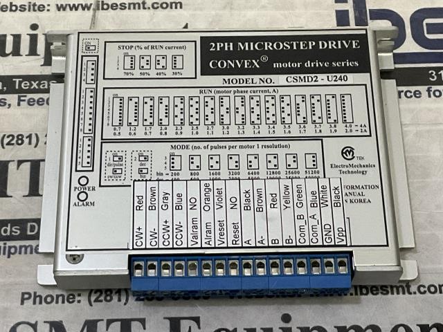 Convex 2PH Microstep Drive – CSMD2-U240 w/Warranty