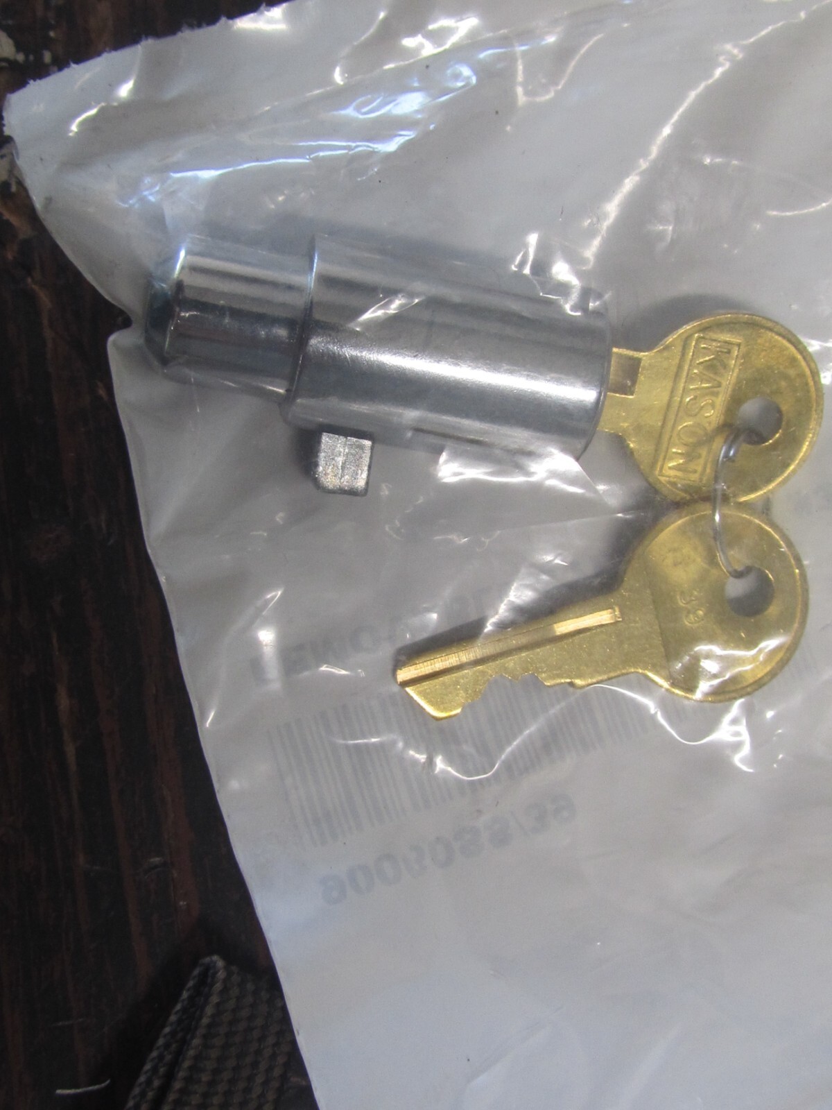 NEW GENUINE Kason 90060SS009039 Cylinder Locks w Keys Door Hardware #39 Keys