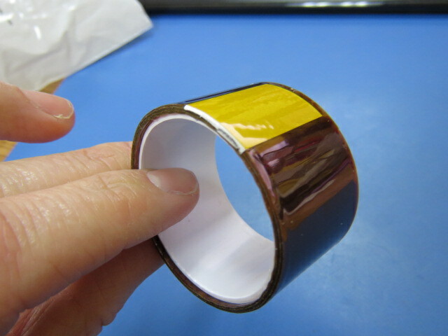 3M 1-5-7419 Qty of 1 per Lot Film Tape Acrylic Adhesive Amber 1.00″ (25.40mm)