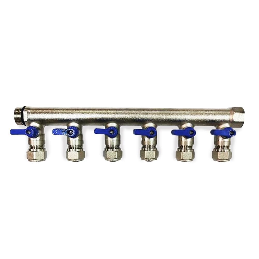 VN Infinite Quality 3/4″ Plumbing PEX Manifolds w/ 1/2″ Pex Ball Valves Radi…