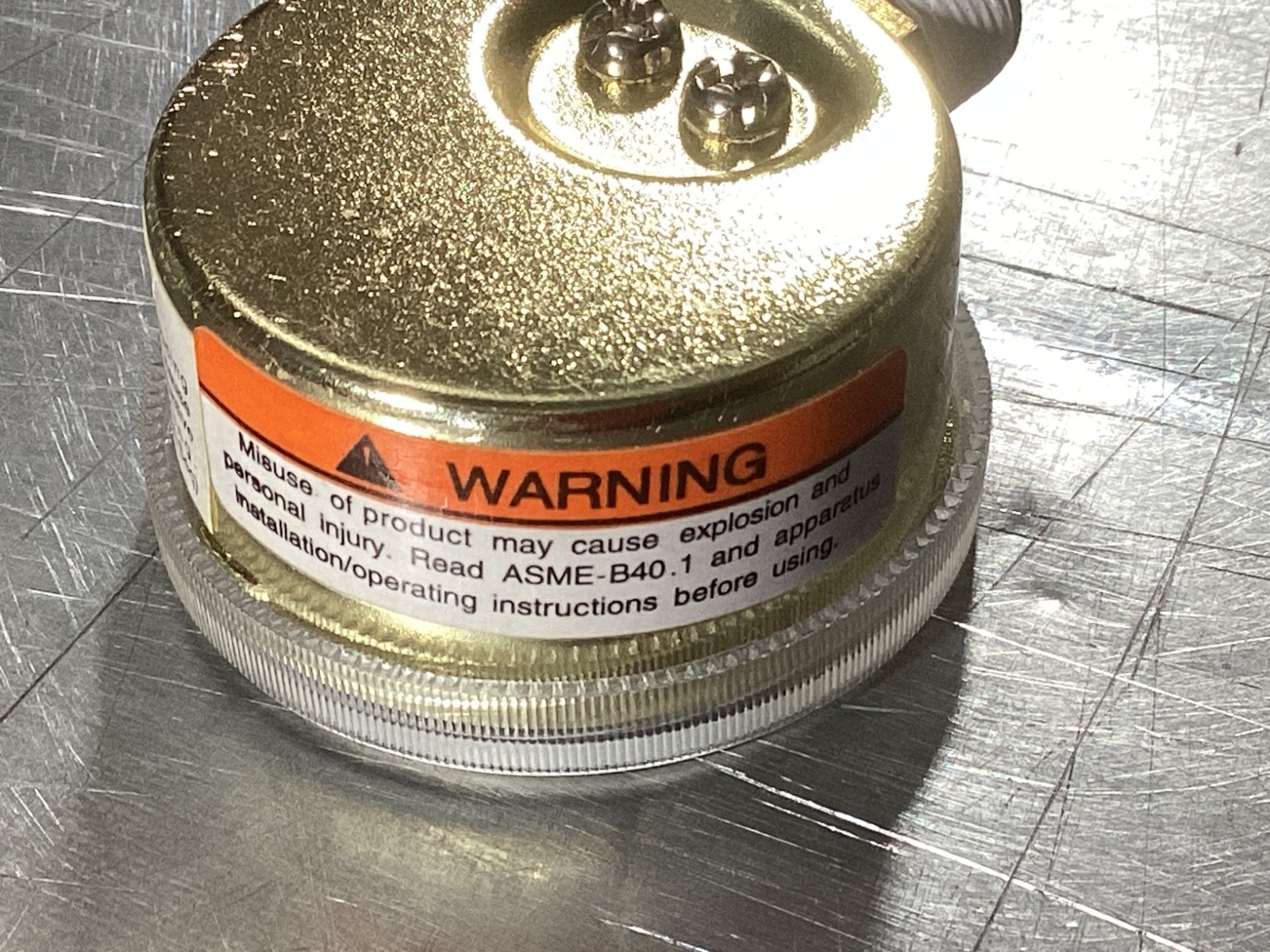 Pressure Gauge PG-154000 1.5″ 4000 PSI Compressed Gas Regulator Gauge
