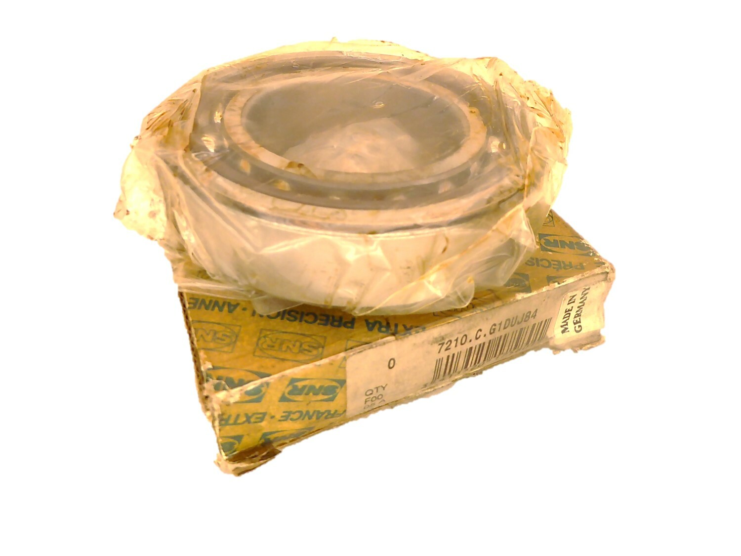 SNR 7210.C.G1DUJ84 Single Bearing 7210CG1DUJ84 50 x 90 x 20mm NIB