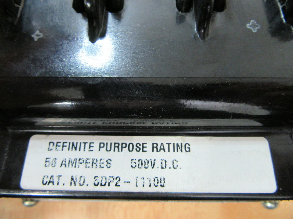 Joslyn Clark 5DP2-11100 Definite Purpose Relay 5DP211100