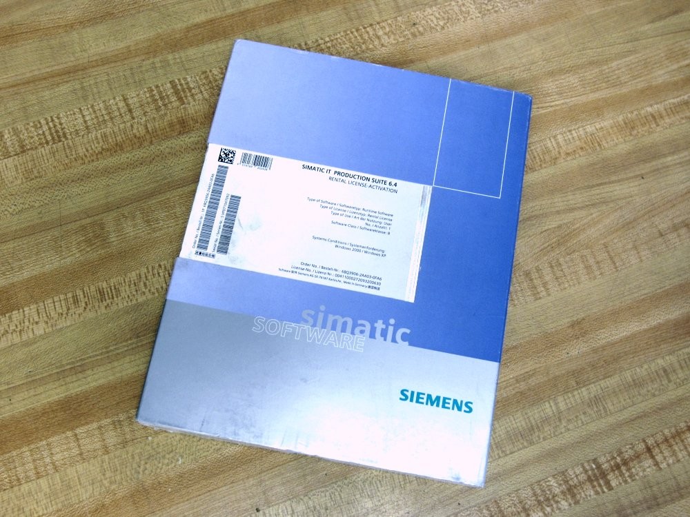 Siemens A5E00276658 Production Suite 6.4 Software