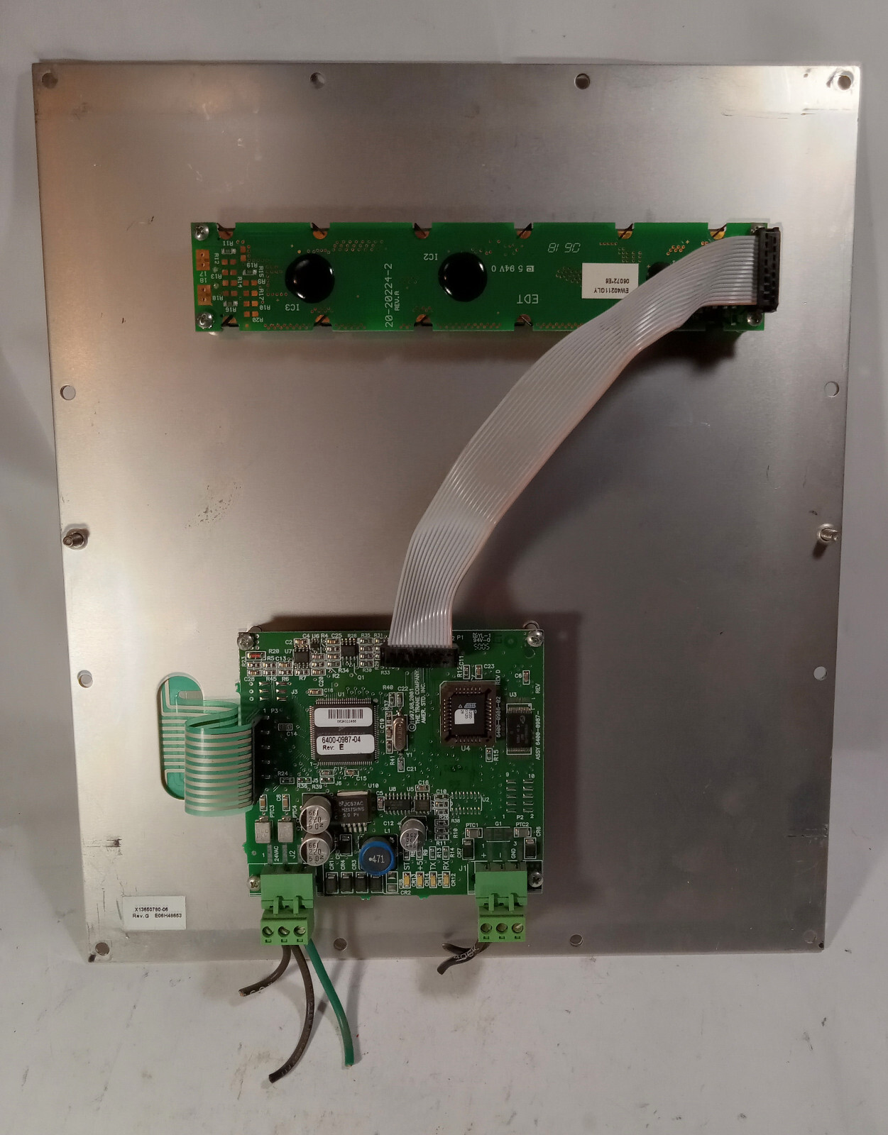 1 USED TRANE X13650780-06 REV G/ 6400-1023-01 CONTROL PANEL ***MAKE OFFER***