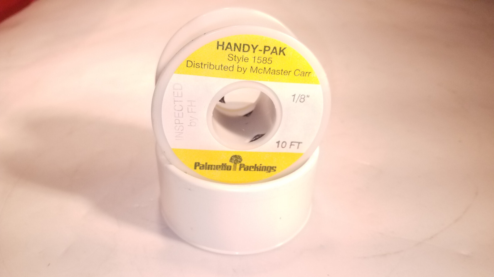PALMETTO PACKINGS 1585 1/8″ .125″ CARBON FIBER INTERWOVEN PACKING 10 FT.
