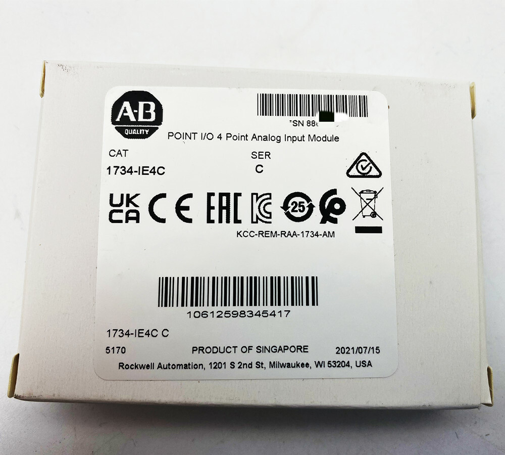 2023 1734-IE4C /C 4 Point Analog Input Module New Sealed FREE FEDEX