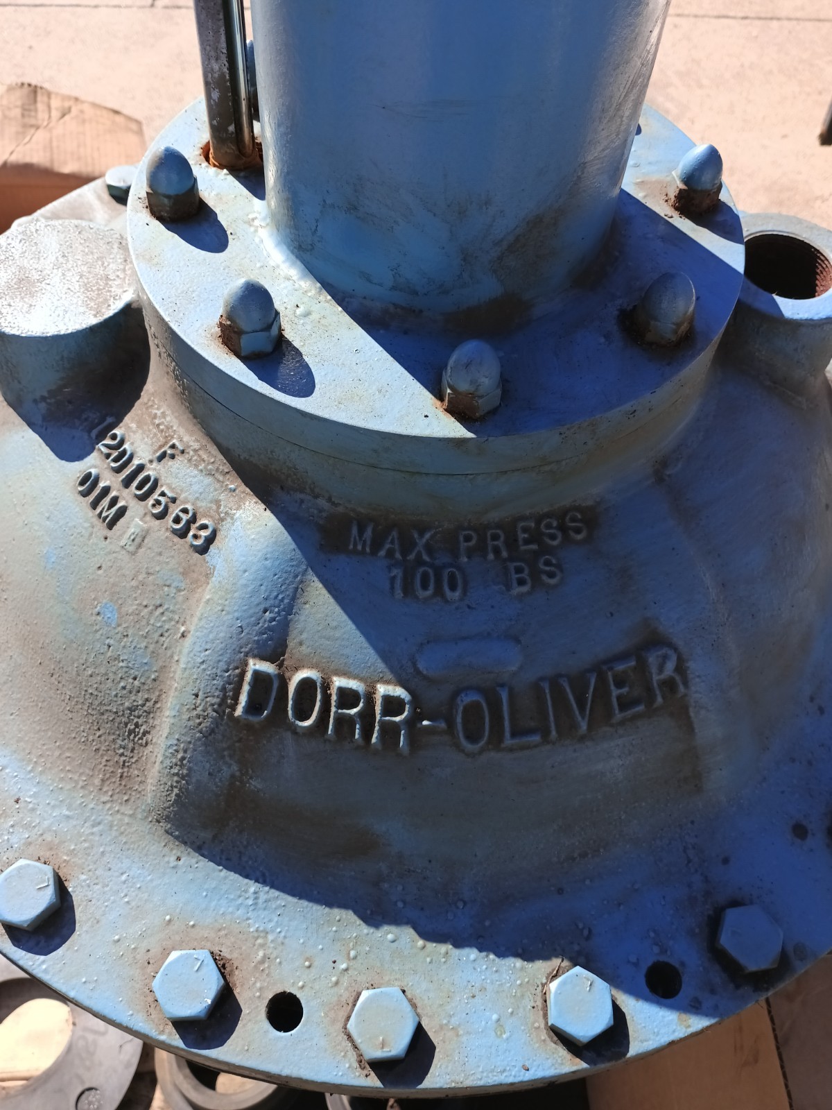 3” DORR-OLIVER PUMP MO 356 12D10563 D36B183