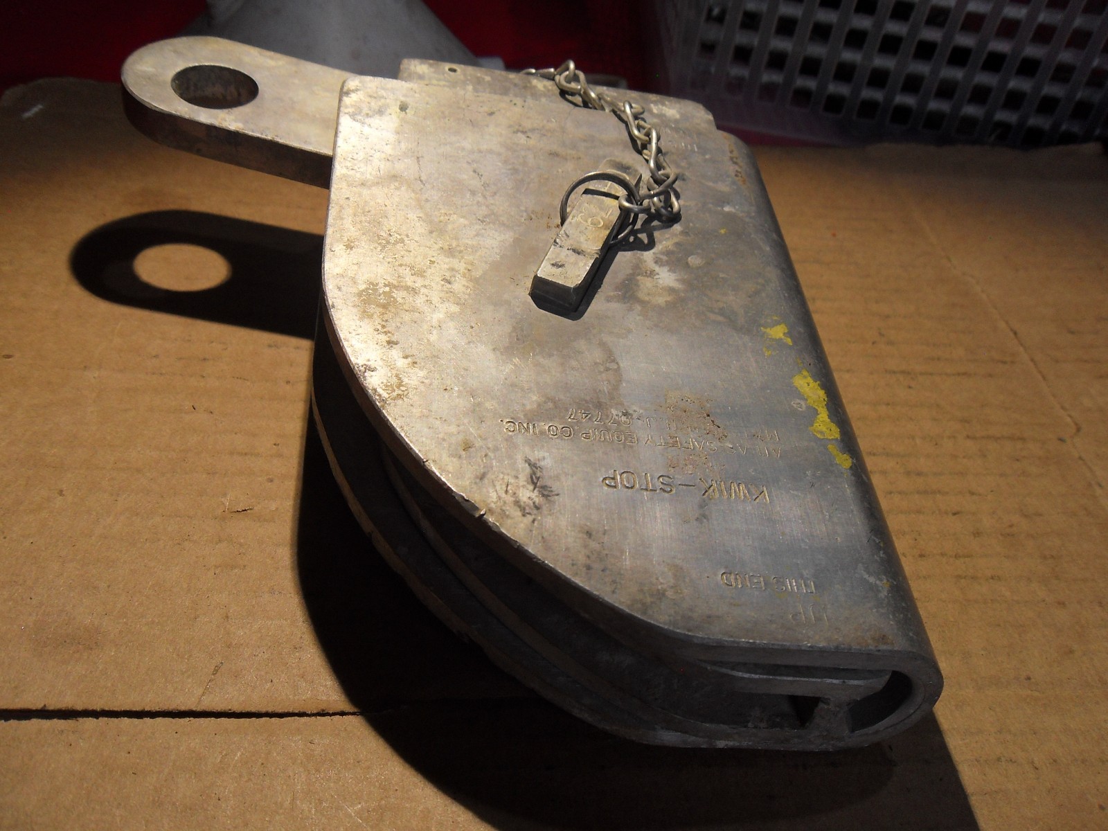 NICE Atlas Safety Equipment 6275 Kwik Stop Rope Grab, Used
