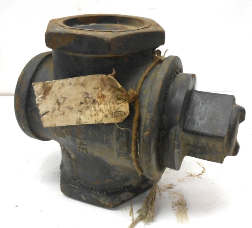 CRANE, INLINE VALVE, 4″ RESTRICTION VALVE, 39948 125 WOG