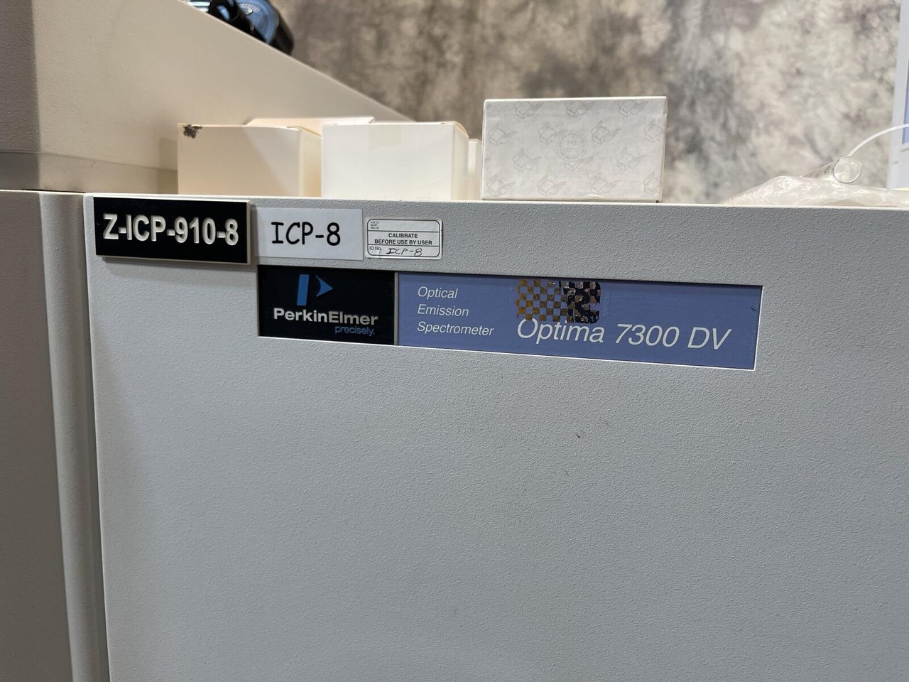 PerkinElmer Optima 7300 DV ICP-OES with AS 93Plus Autosampler