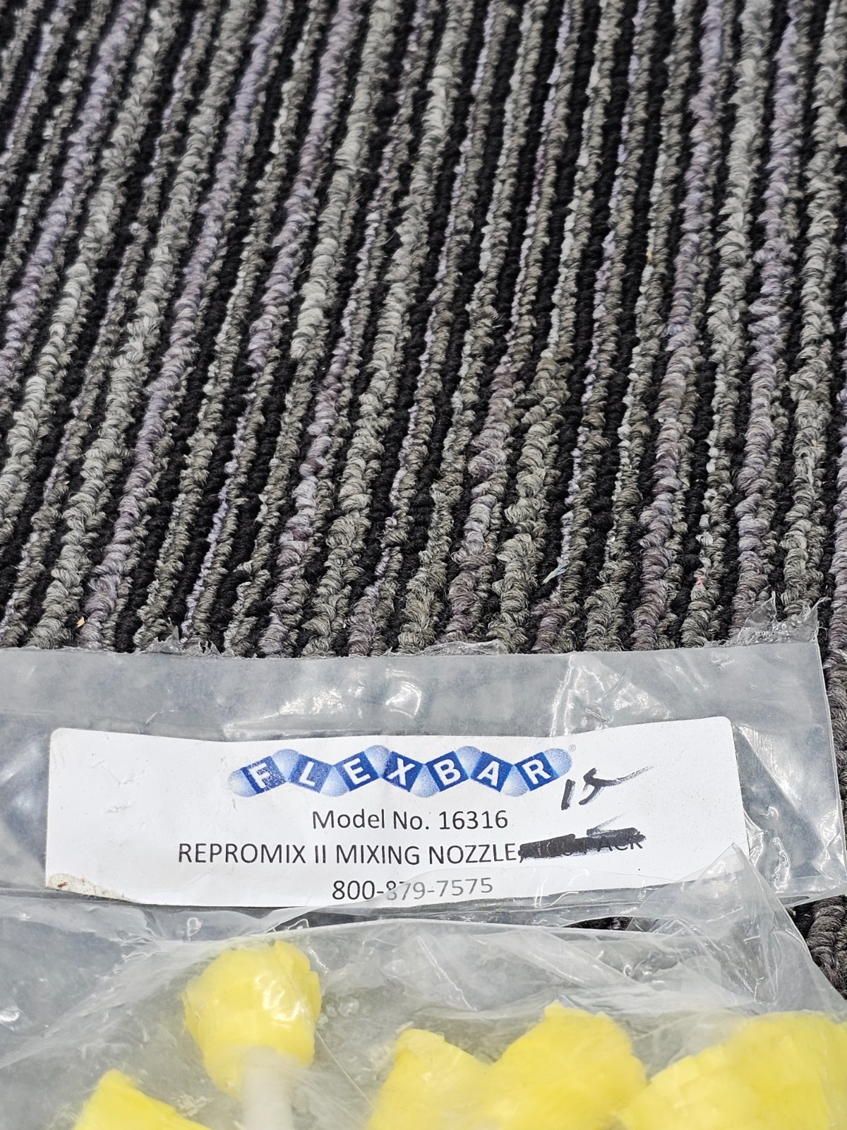 (QTY 60) Flex Bar 16316 Repromix II Helix Material Mixing Nozzles