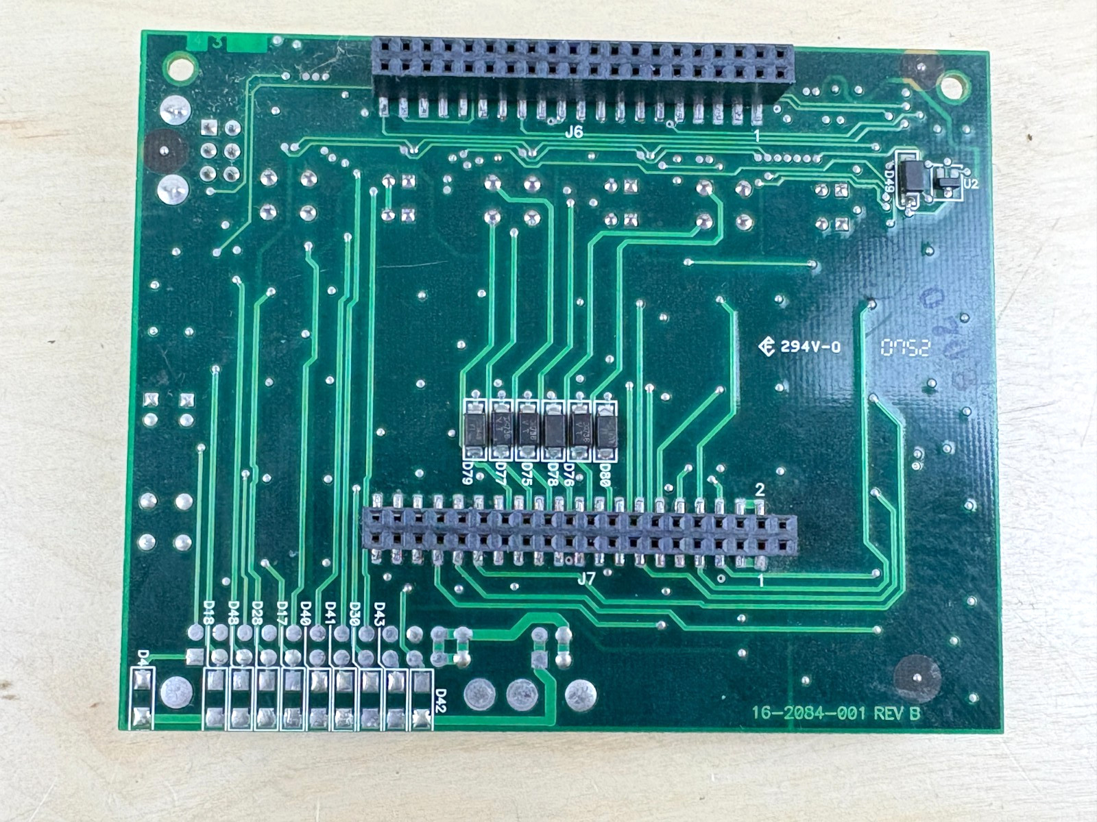 Lancer FBD 2085-003R DIO Board, Rev B, 16-2084-0001