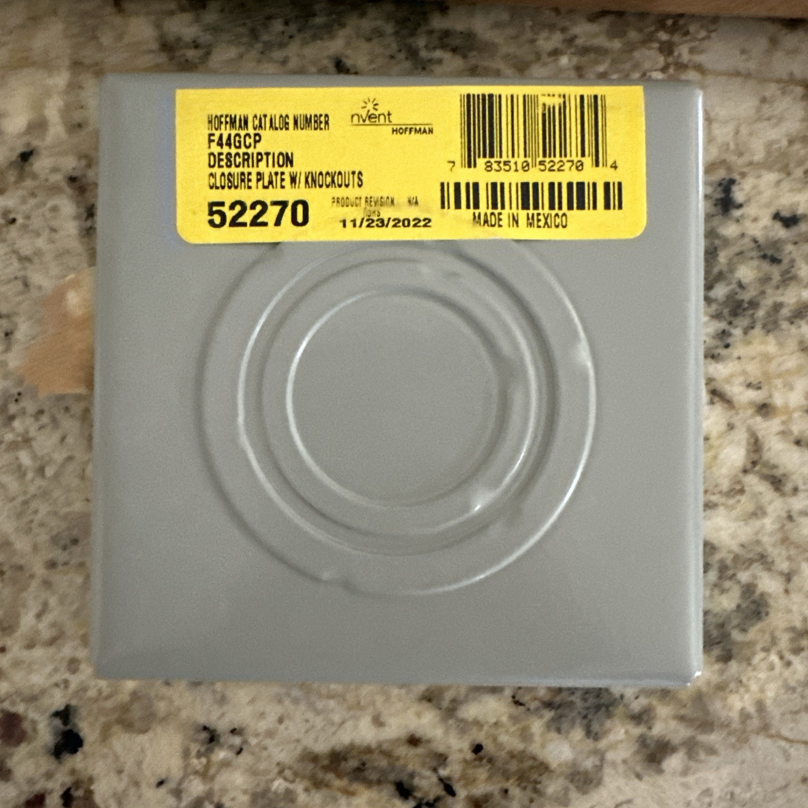 Nvent Hoffman Wireway Closure Plate, 1 T NEW + FAST SHIPPING