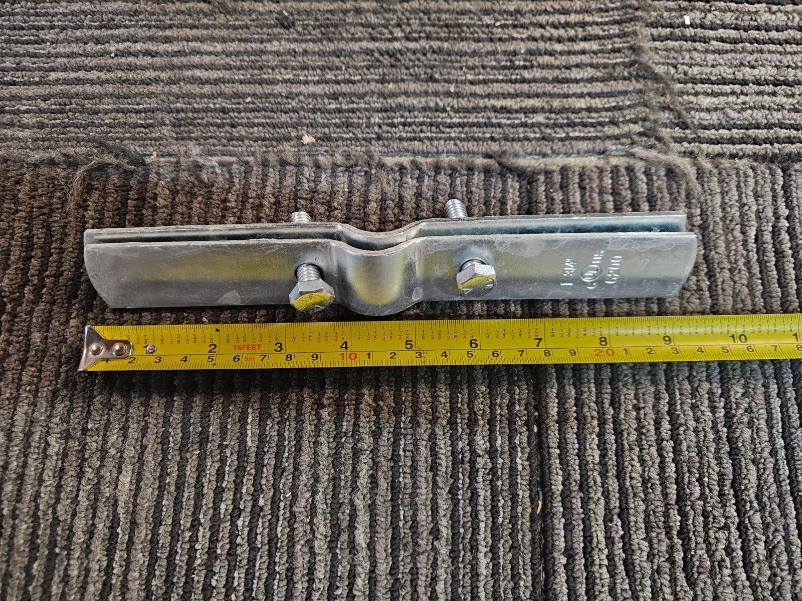 (QTY 25) Elite 6200-0075EG Electro Galvanized Standard Riser Clamp 3/4″